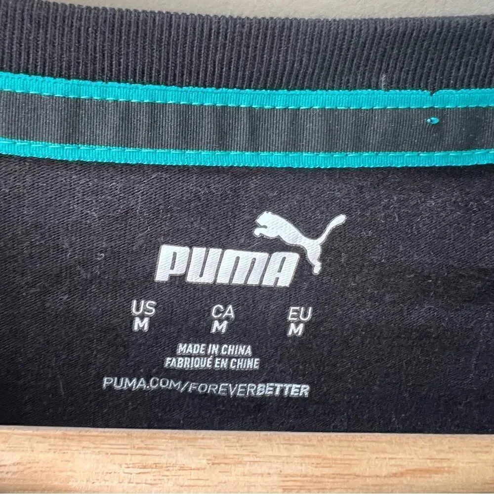 Puma Mercedes formula one cotton t shirt. Size M